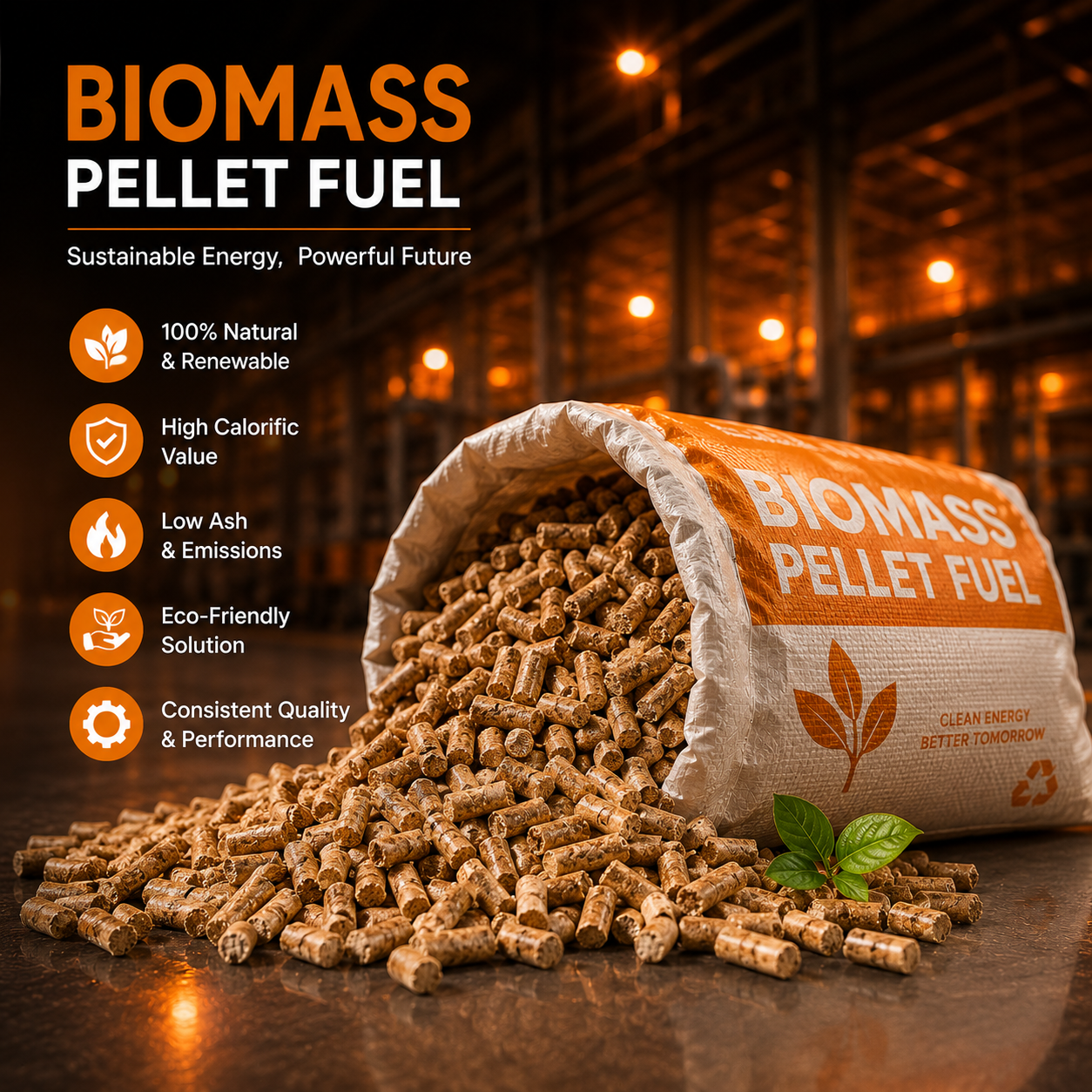 Biomass Pellet Fuel